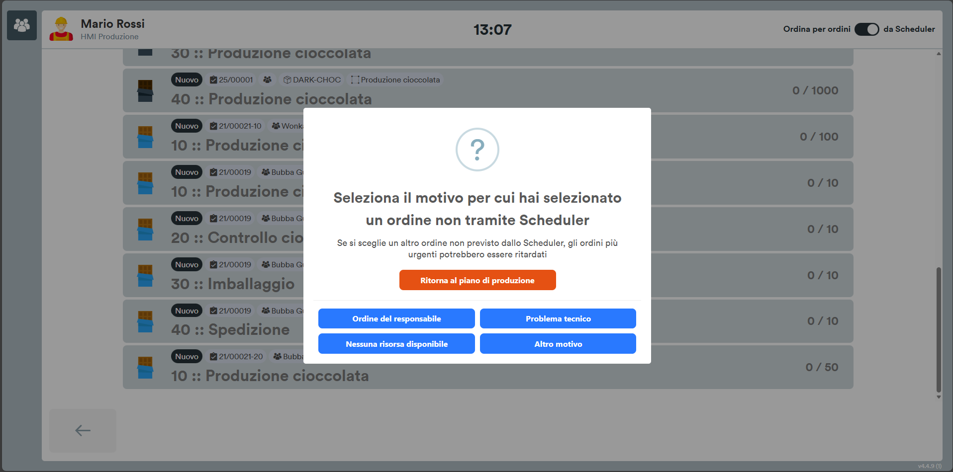 HMI Scheduler random phase