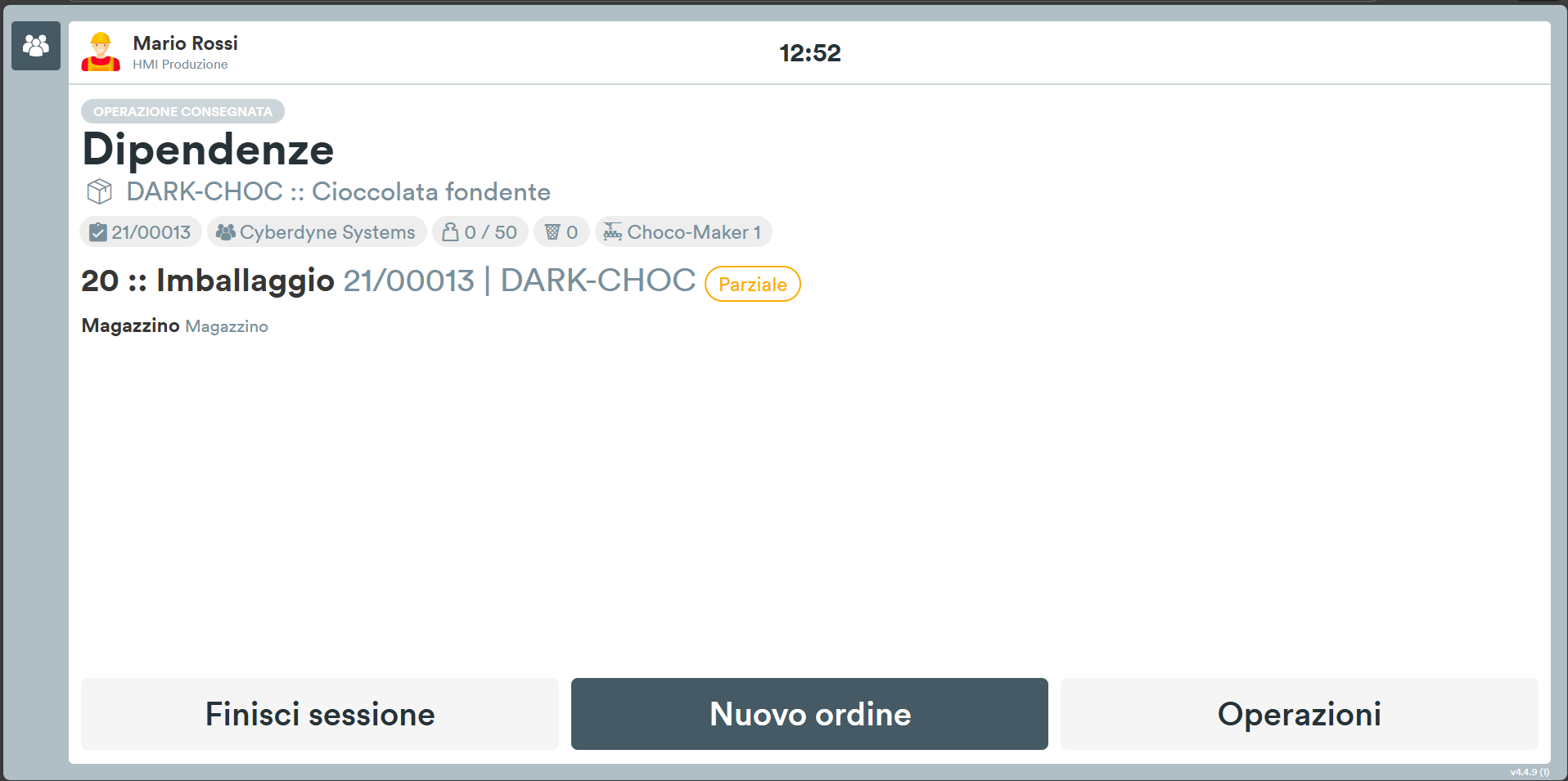 Error end