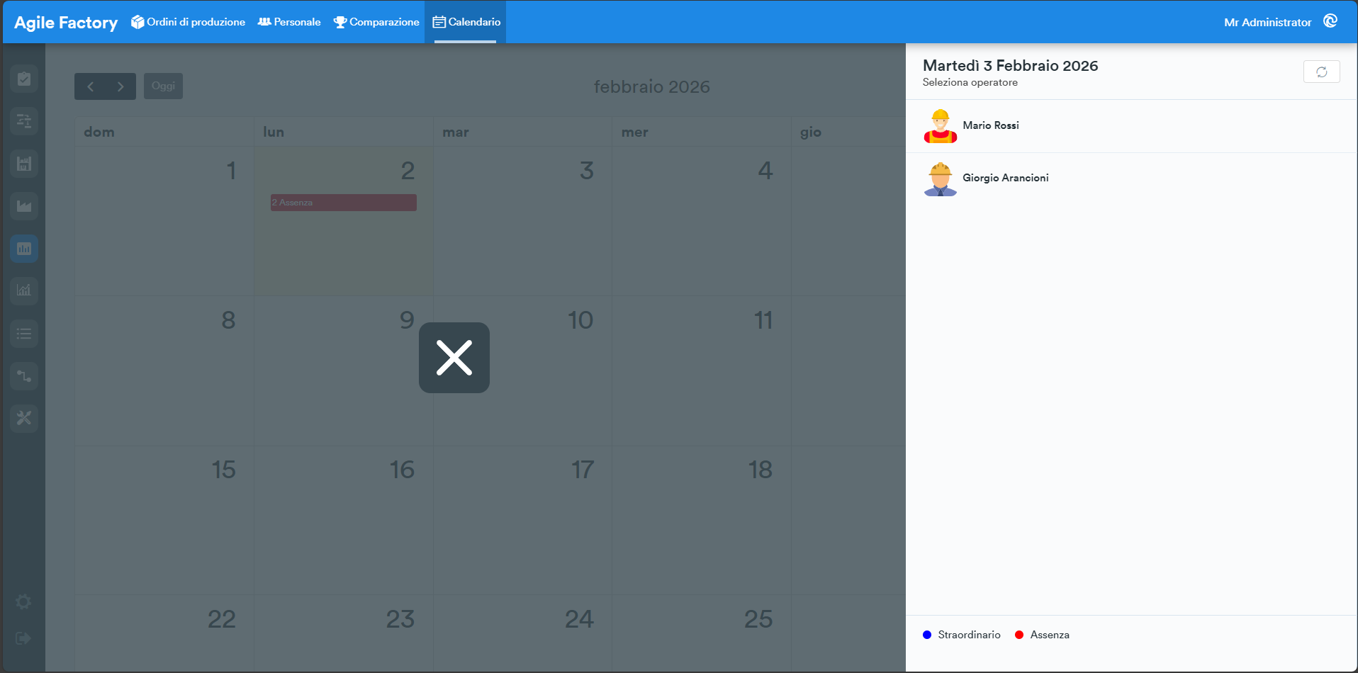 Calendar details